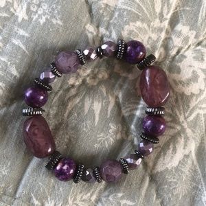 Stretch beaded bracelet